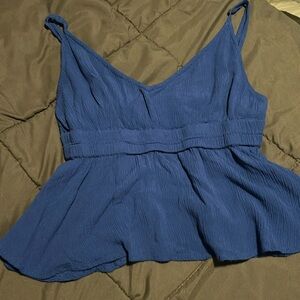 O’neill Blue Flowy Tank Top